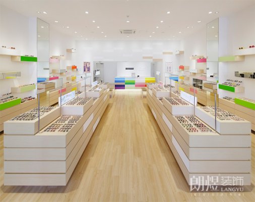 zoff眼睛專賣店裝修效果圖