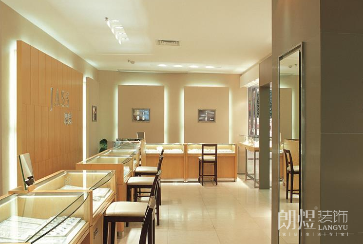 成都君安珠寶店鋪內部裝修效果圖