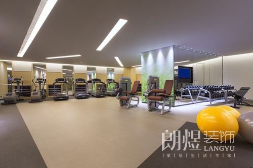 現代風健身房效果圖
