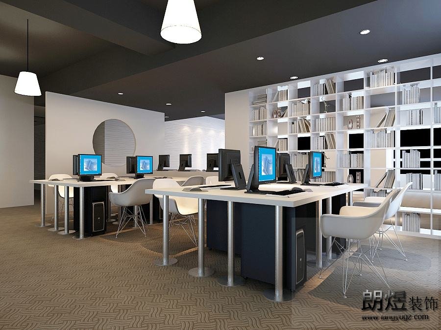 簡潔風格成都辦公室裝修效果圖