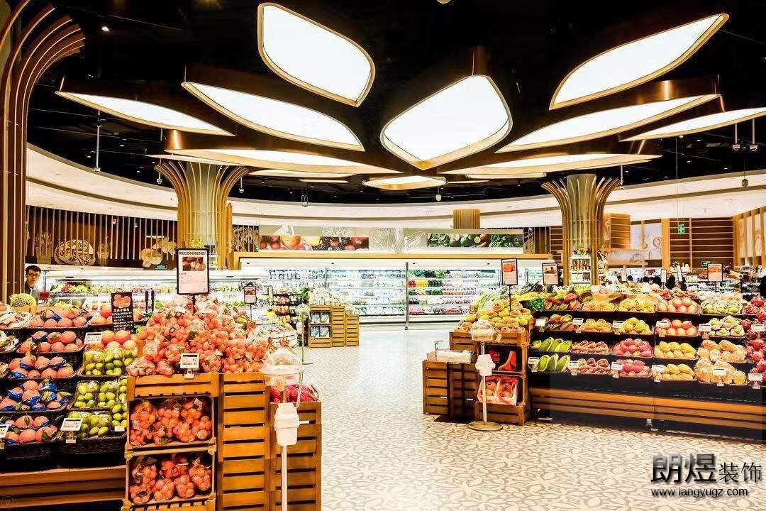 百貨商店自由流動式布局