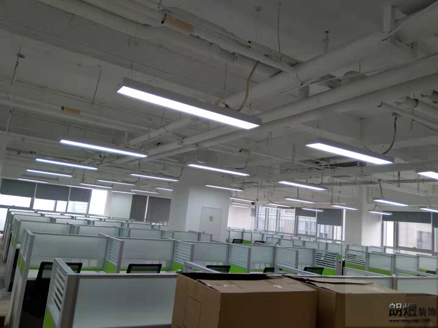 成都辦公室裝修實景圖