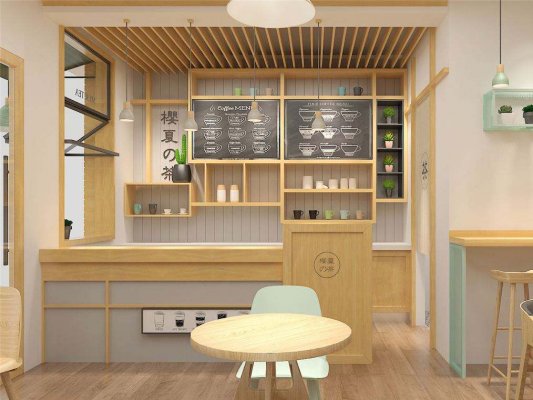 日式奶茶加盟店裝修對材質有什么要求？