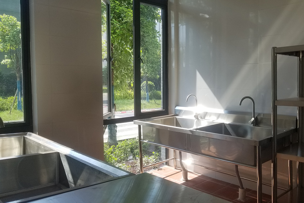 園區廠房單位職工食堂裝修實景圖